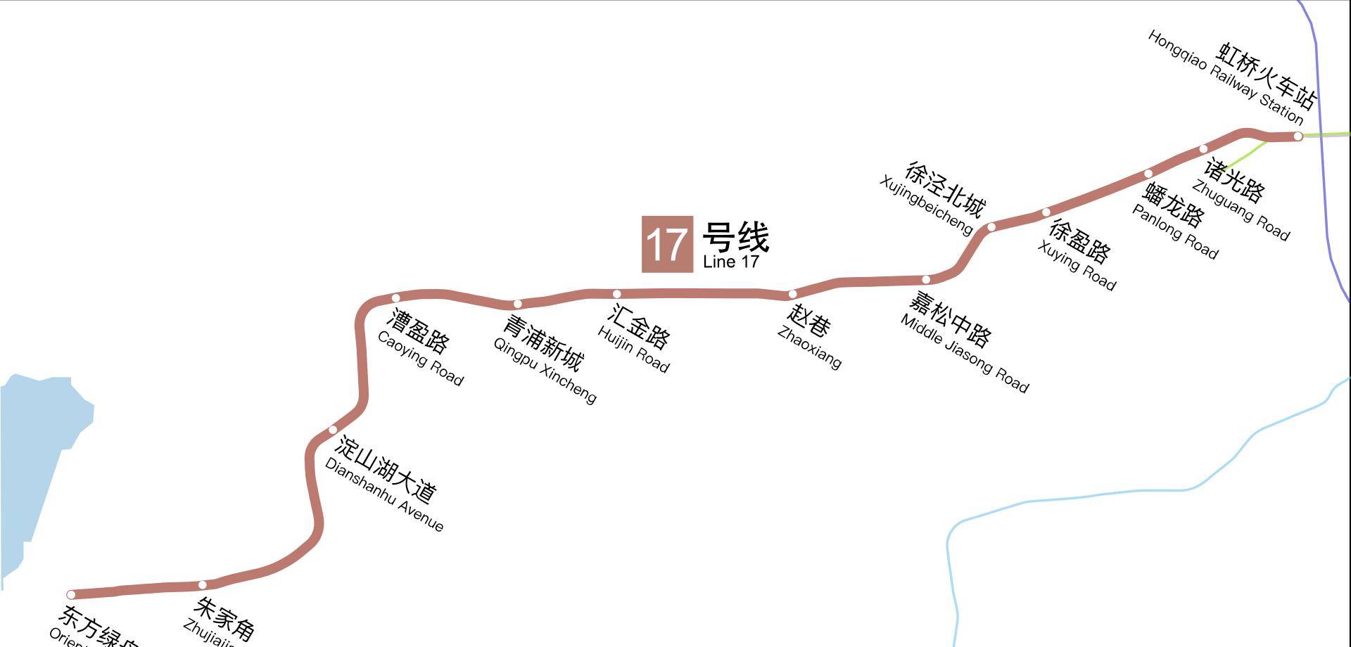 同样服务上海市青浦区:沪苏嘉城际线与地铁17号线有什么区别呢?