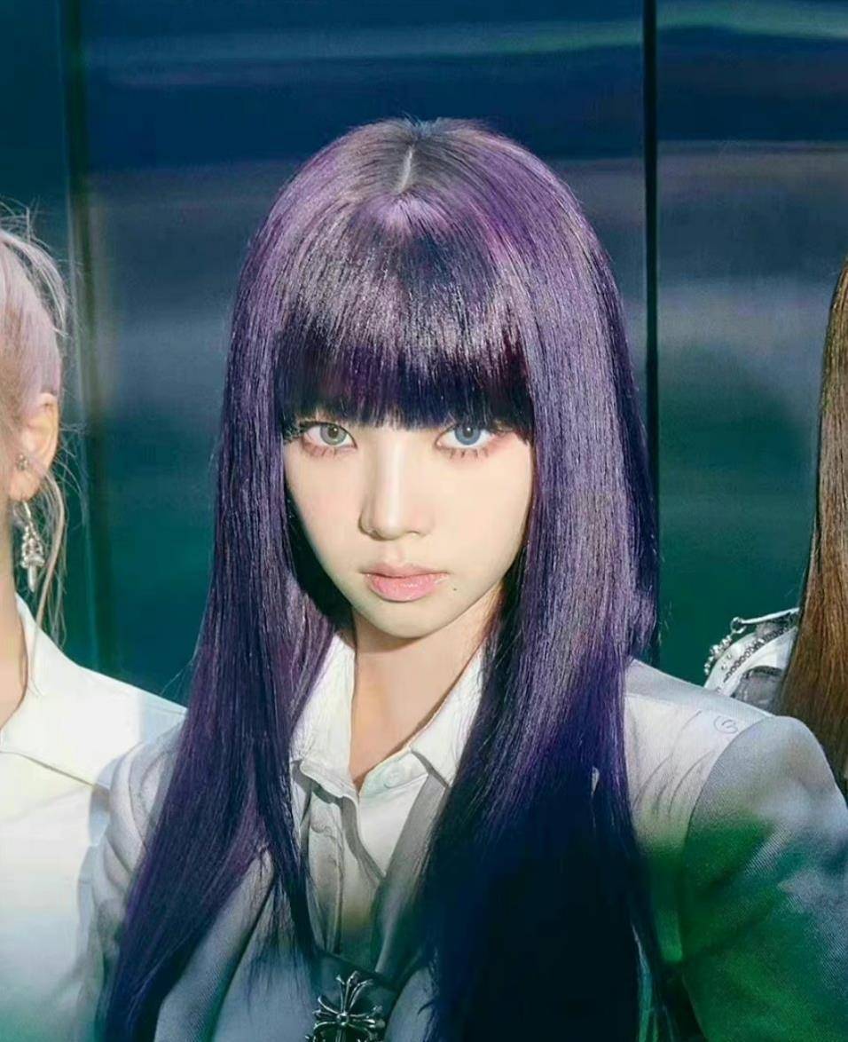 柳智敏身为aespa组合中的ace,自从出道以来颜值就是