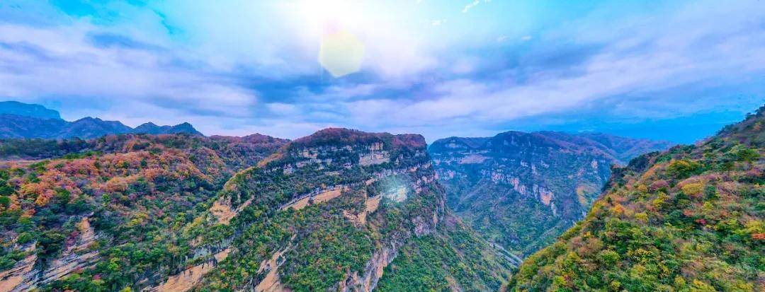 徒步旺苍米仓山大峡谷景区「游记」_十八潭_仙女_瀑布