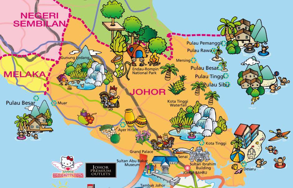 南方的乐园-马来西亚柔佛州的旅游景点_沙鲁_地方_johor