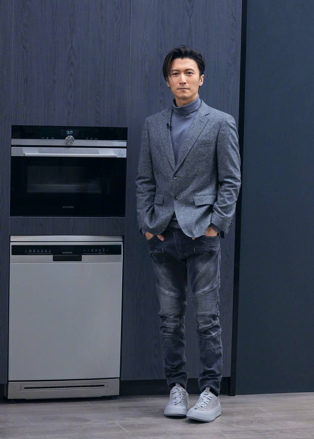 跟谢霆锋学混搭,酷帅又有型_造型_风格_领带