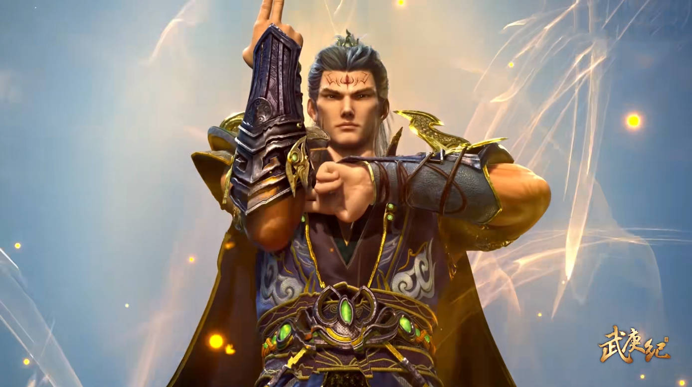 武庚纪:幻岛六尊者曝光,杨戬雷震子出现,还有四人身份神秘_木子_动漫