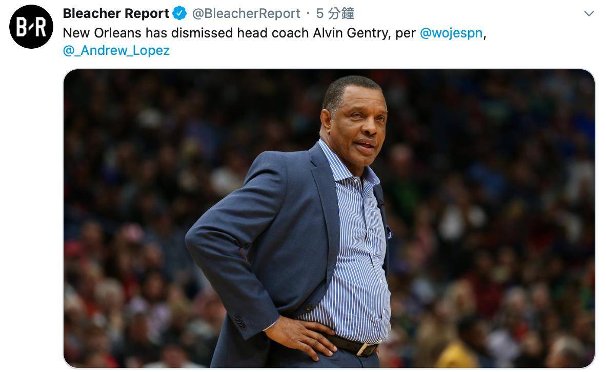 鹈鹕官宣金特里下课!五年只进一次季后赛,他该背起这个黑锅吗?