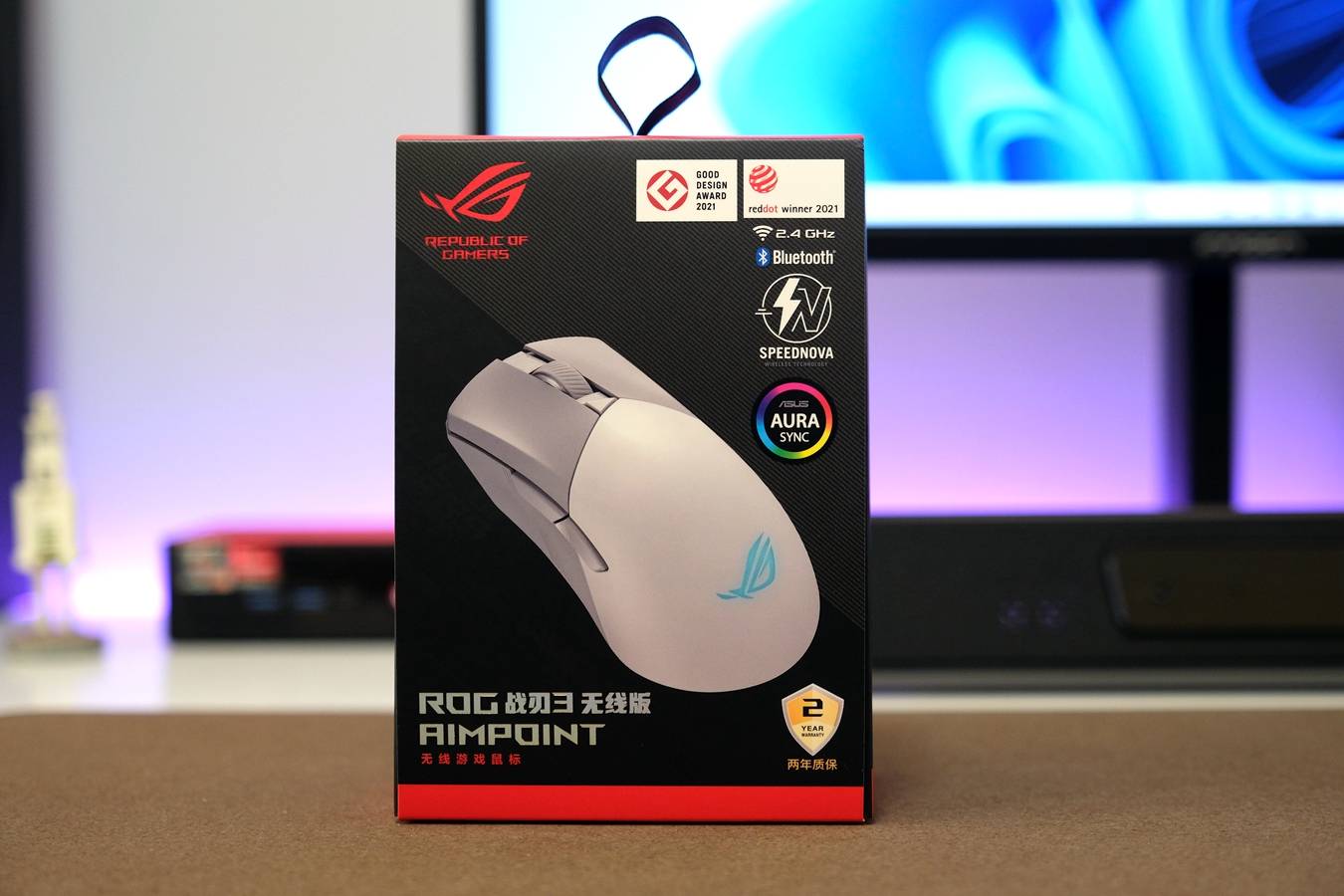 36K旗舰传感器加持，ROG战刃3无线AimPoint36k电竞鼠标评测