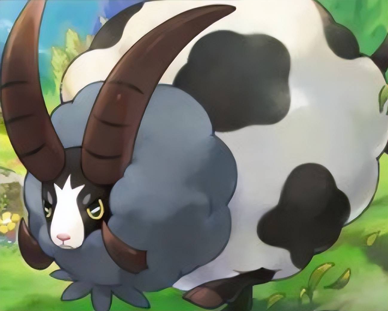 《宝可梦》虽然没输出,但毛毛角羊的耐久也不是谁都能碰瓷的!