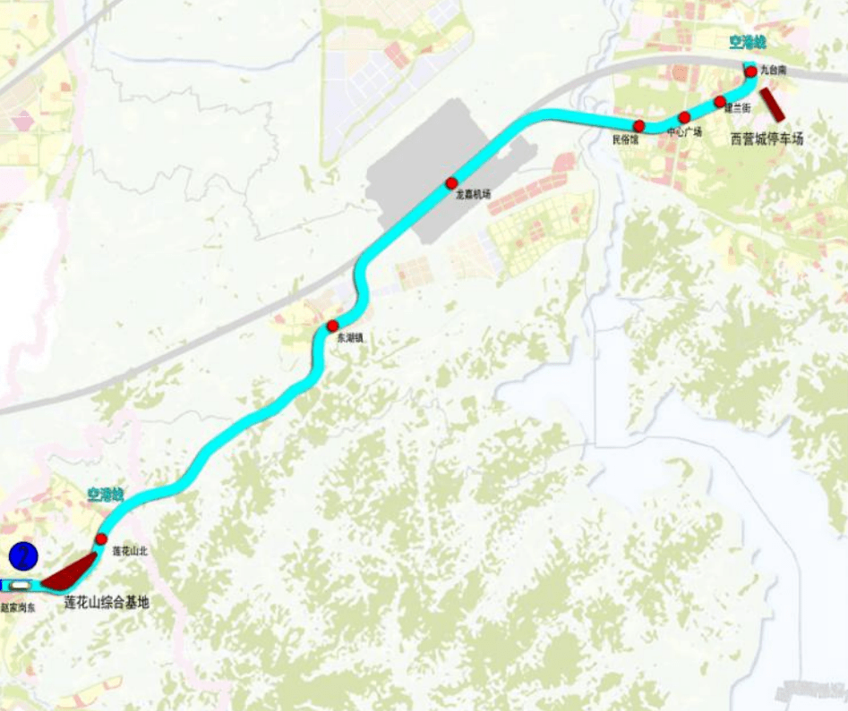 轨道交通9号线建立有新停顿