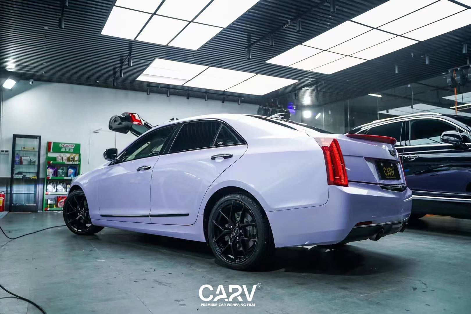 汽车改色贴膜#卡孚改色膜#卡孚carv#凯迪拉克ats-l