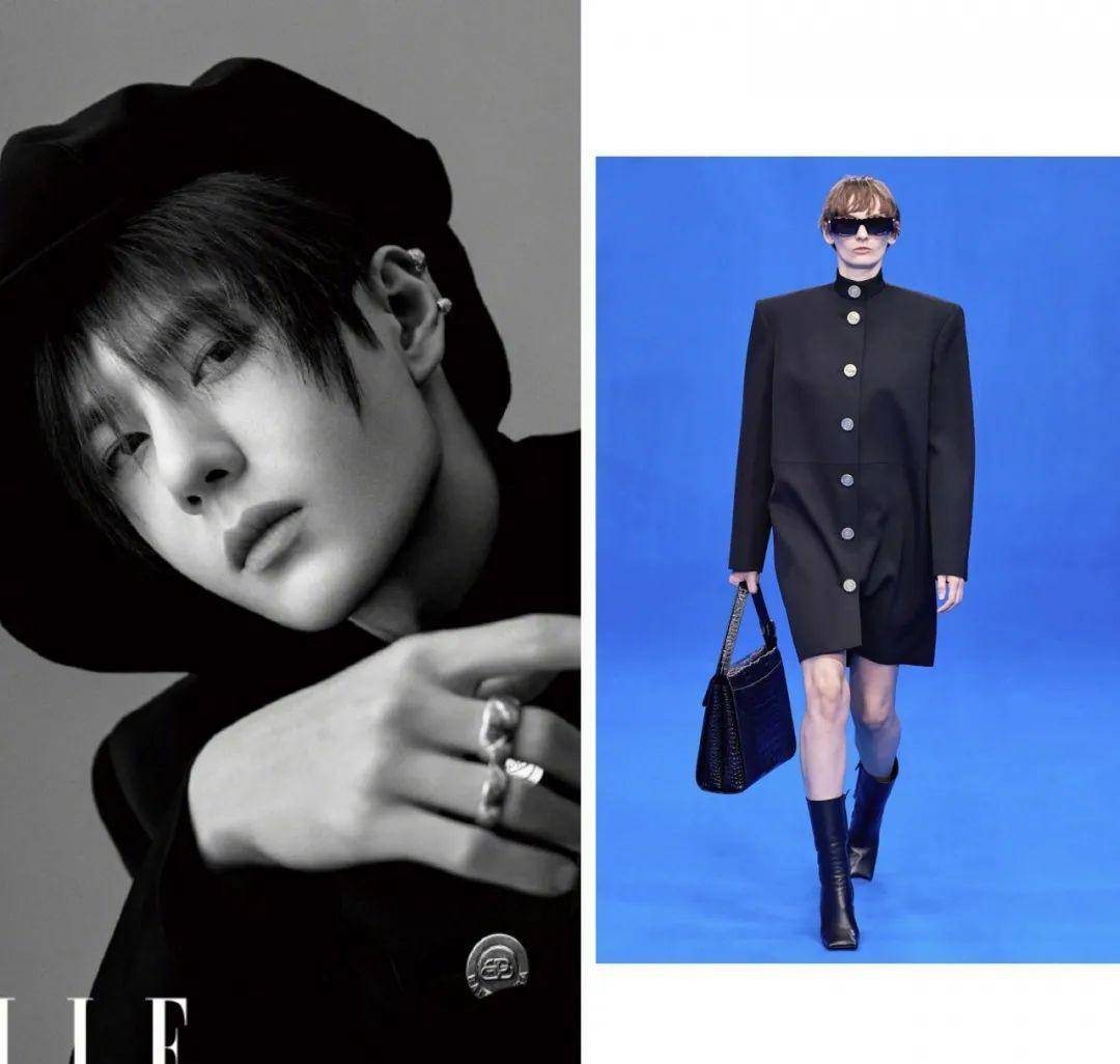 王一博金鹰奖又穿香奈儿女装!来看看这些年他穿过的女装!