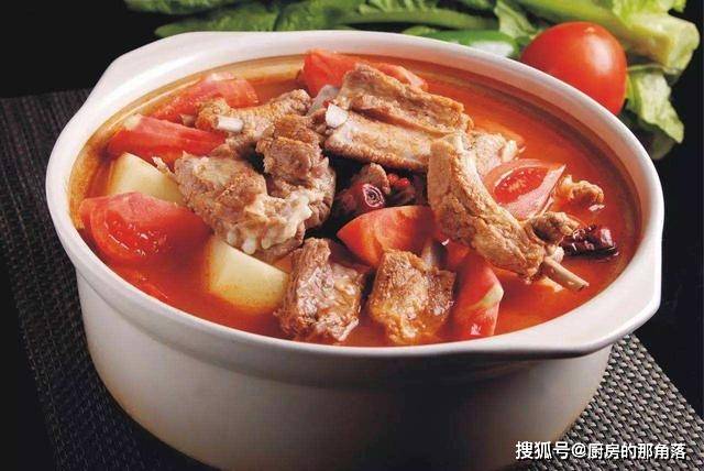 饭的番茄莲藕排骨汤,爽口美味有营养,孩子们都特喜欢_美食_桃园_西瓜