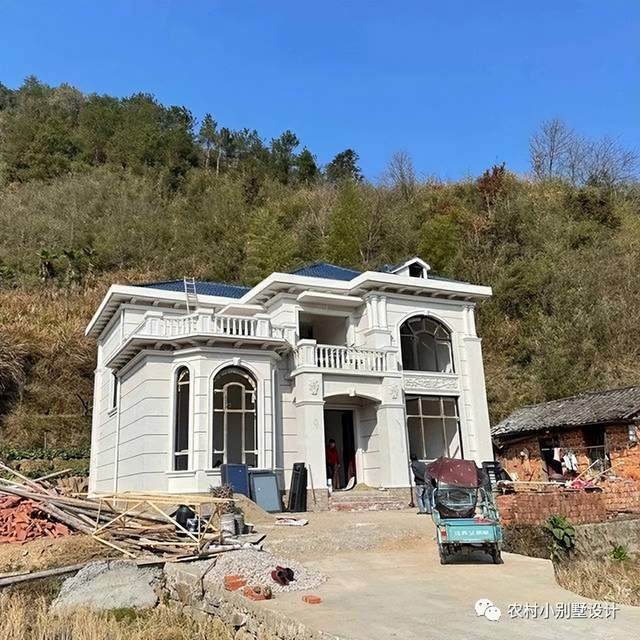 等我有钱了,也要回乡盖漂亮别墅_农村_图纸_房子