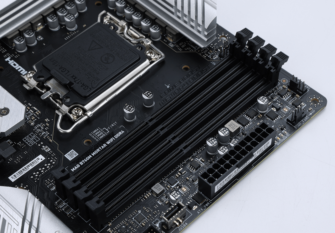 微星b760m迫击炮d4主板搭配13600k装机实测_支持_内存_处理器