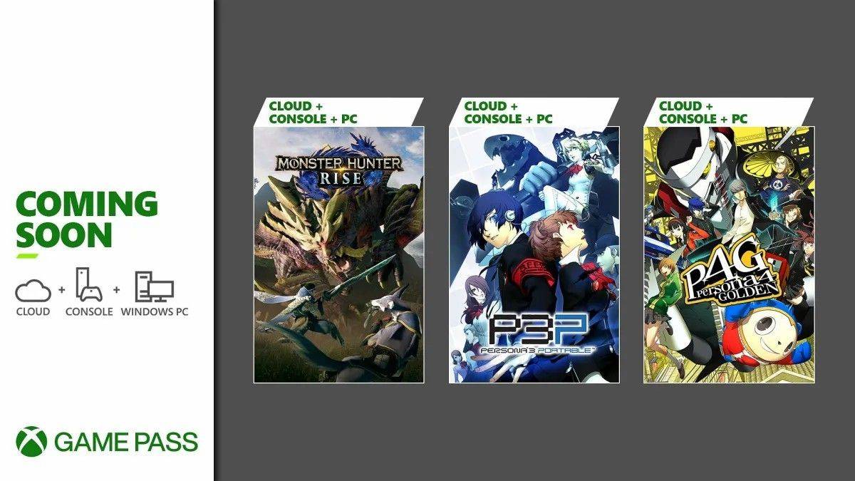 微软公开XGP 23年1月《怪猎兴起》等新增游戏阵容