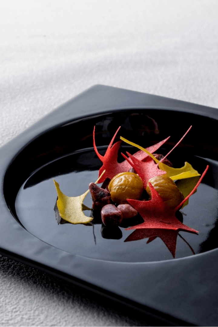 大董意境菜2022全年出品赏析_燕窝_奶油_糖炒栗子