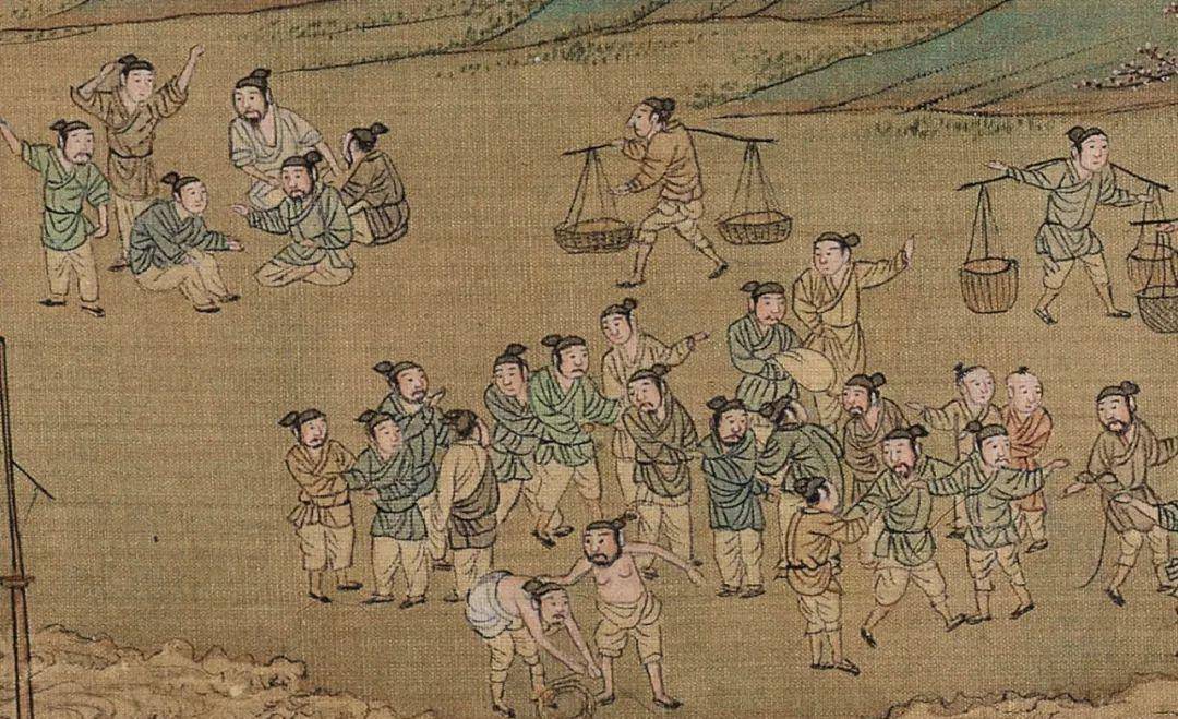 便根据所见做出了一幅《千里饿殍图》,想借此旁敲侧击——告诉宋徽宗