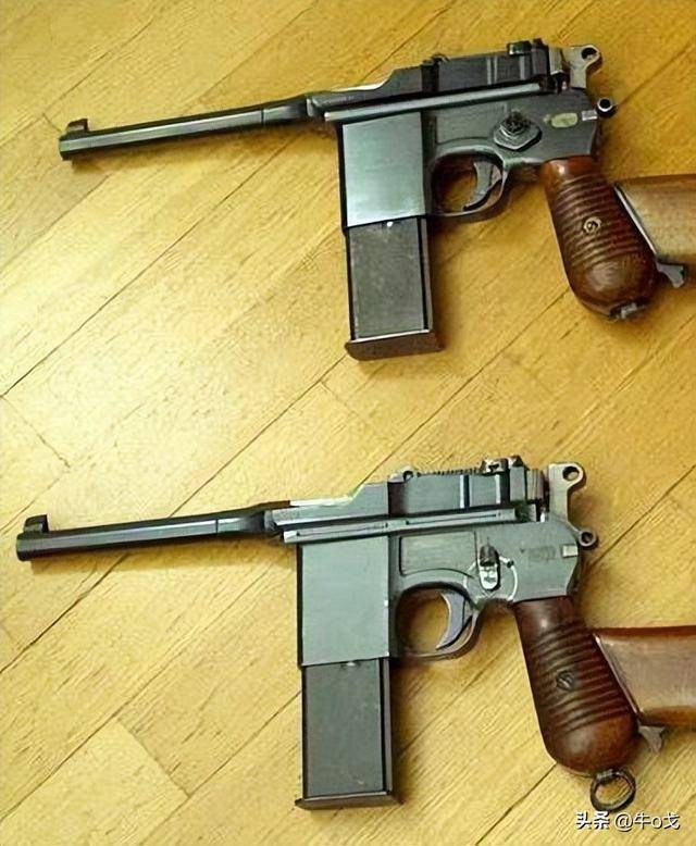 第二支,是m1932年式手枪的亲哥哥m1930速射型手枪.