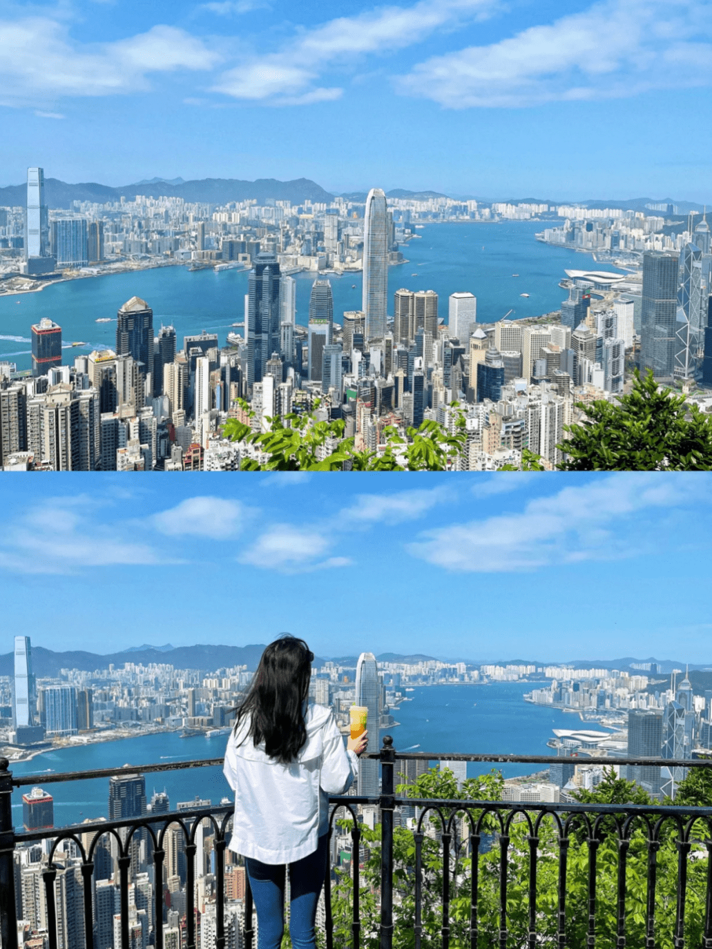 香港太平山观景台图片