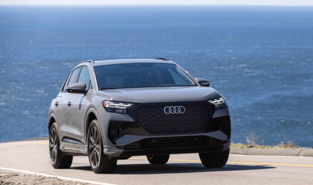 产品力不低但需要更多优惠,2022款奥迪q4 e-tron实拍图发布_搜狐汽车