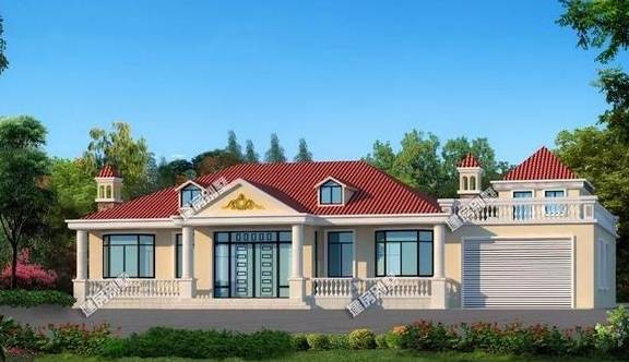 8栋低造价的一层农村别墅,南北方都适用,不比豪宅差_装饰_基本_信息