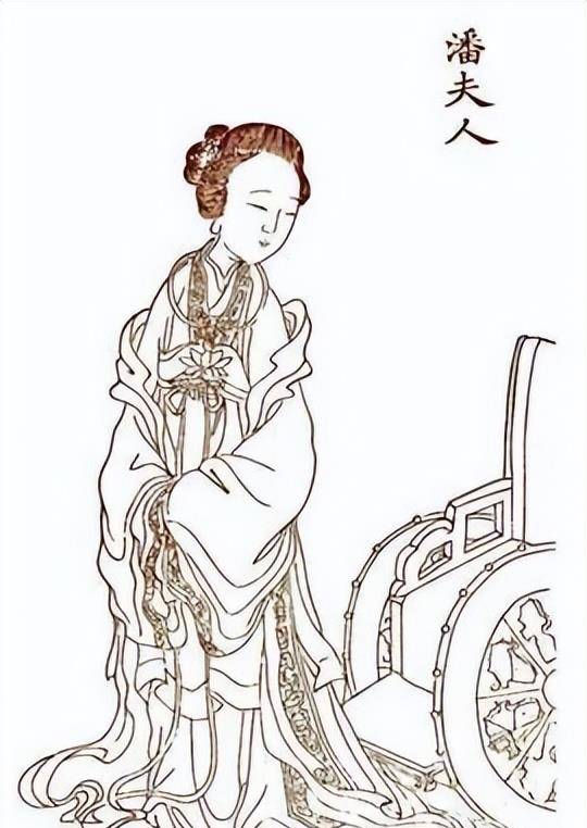 潘皇后画像潘氏(226-252年,会稽句章(今浙江省绍兴)人.