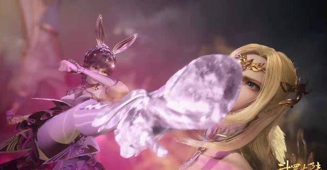 斗罗:小舞腿上功夫了得,专攻千仞雪的重要部位,情敌之间不留情_天使