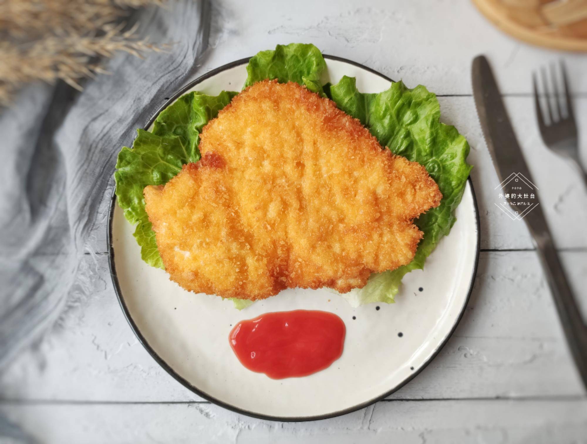 又香又脆的炸鸡排自己在家做,简单零失败,学会能开小吃店了_孩子_水分