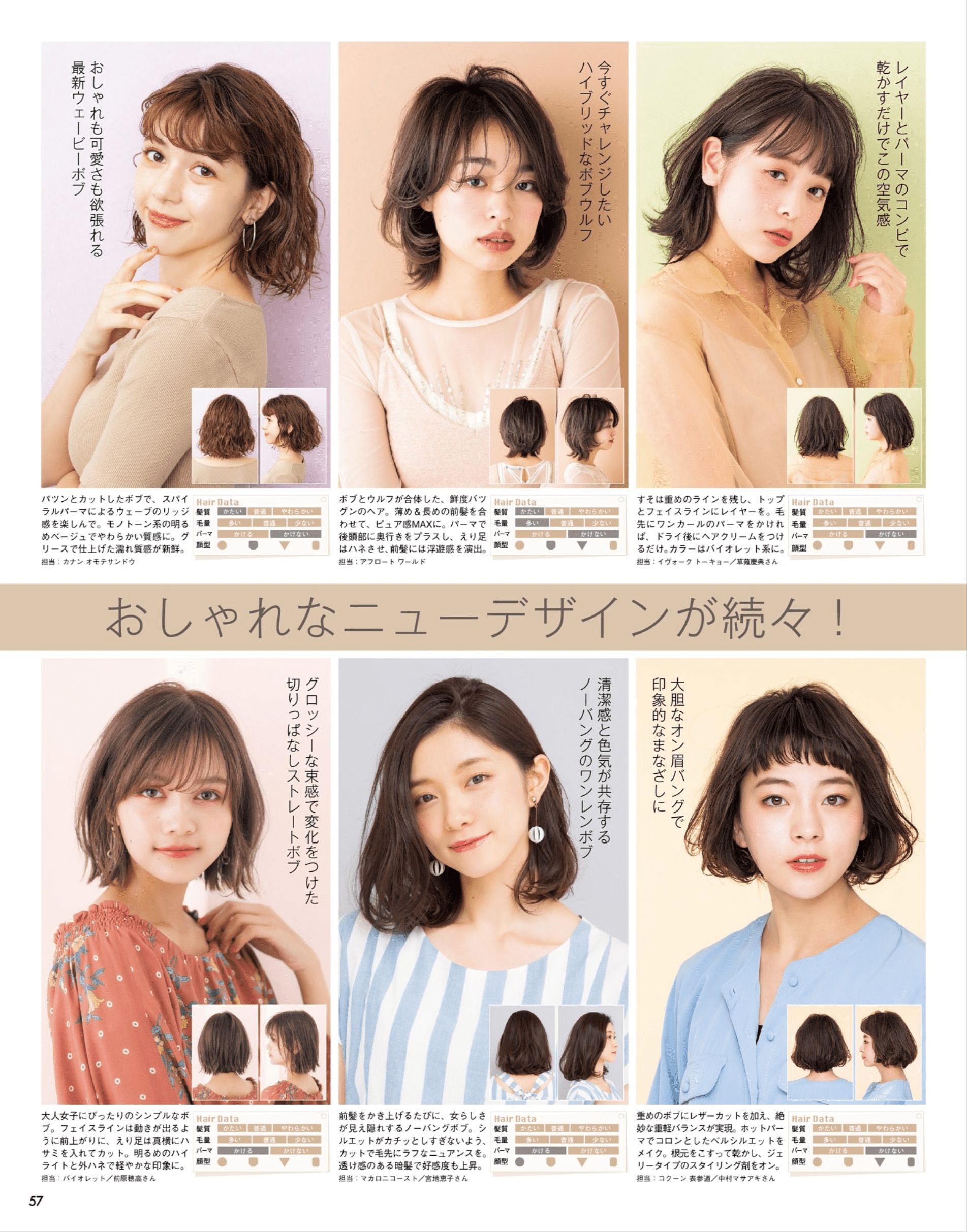 据说这本日本杂志收录了1500种发型!