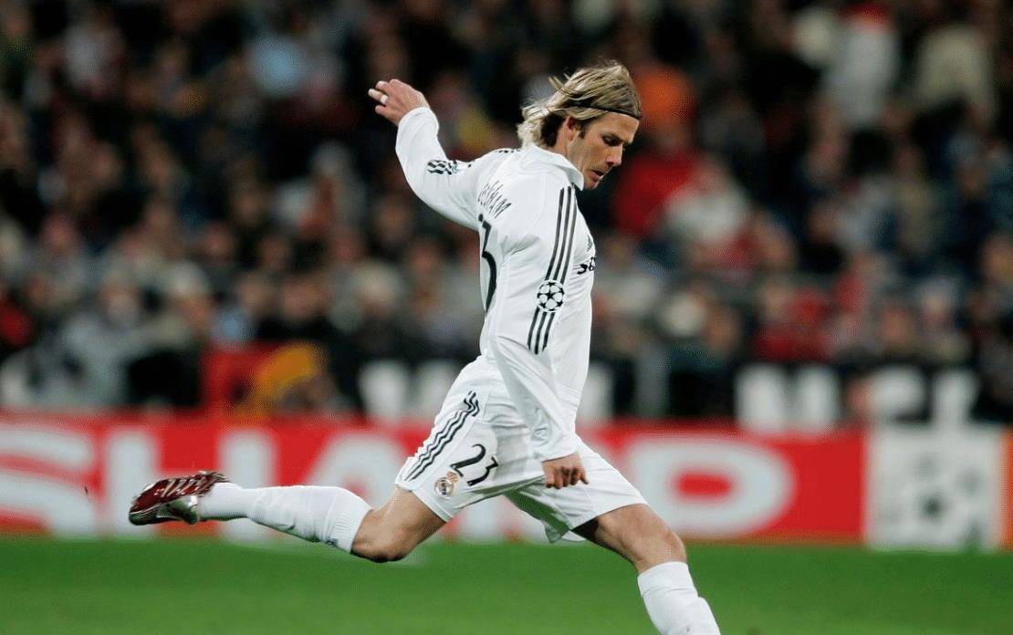 贝克汉姆的足球生涯里,起码十多年时间内,都是世界级的顶尖球员