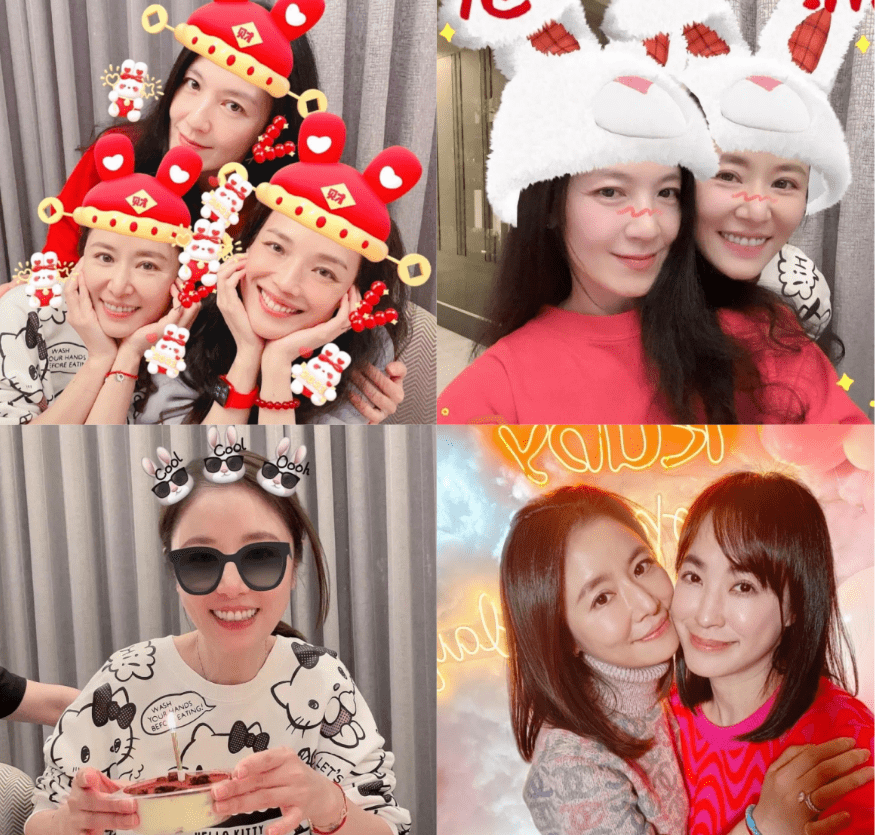 林心如生日宴好欢乐!