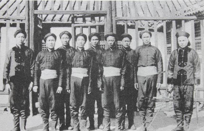 清末清軍的種類及軍服_北洋海軍_西方_八旗