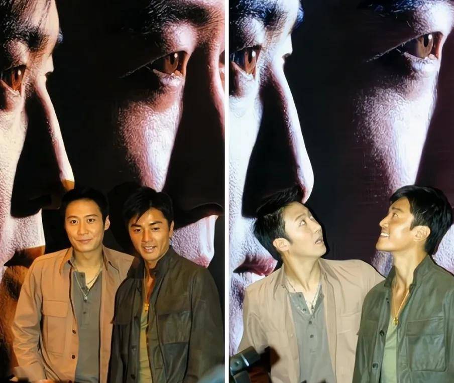 郑伊健和黎明身高差不多,为什么郭富城比黎明矮很多而郑伊健却很少?