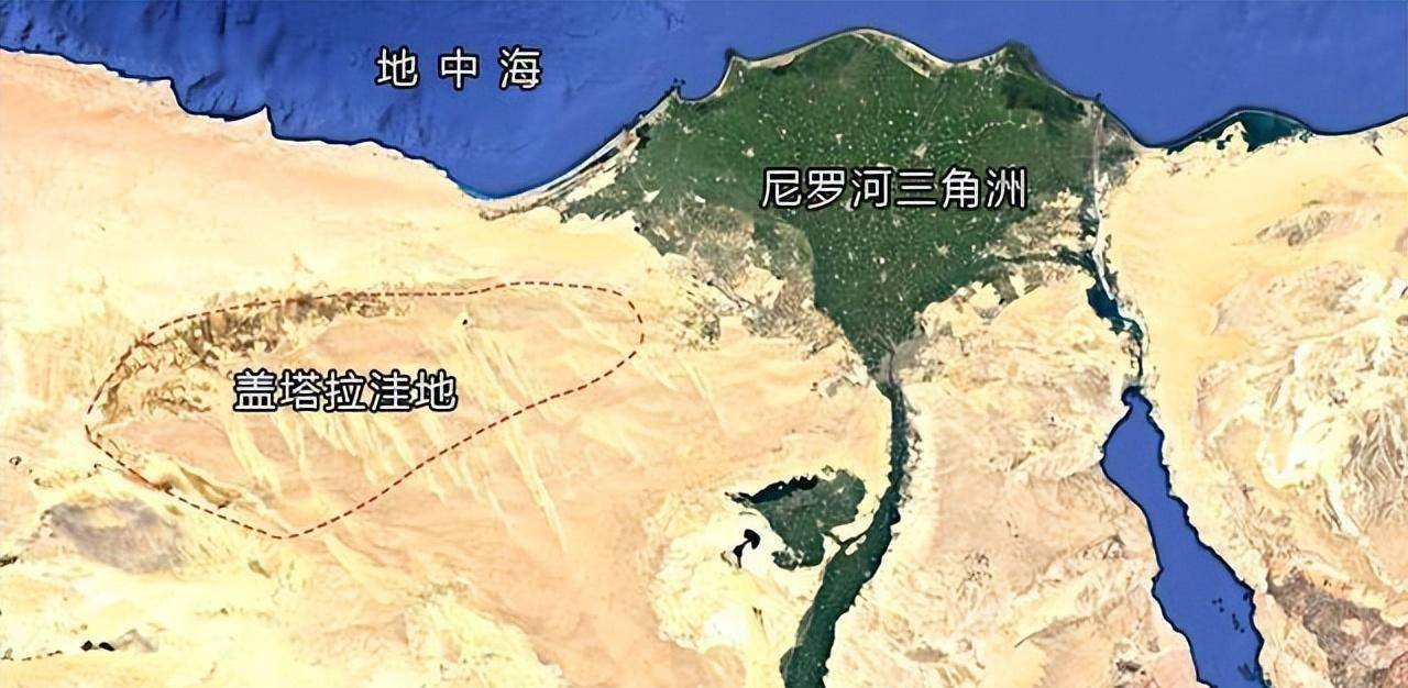 埃及东部沙漠指的是尼罗河到红海之滨的广大地区,西奈半岛位于苏伊士