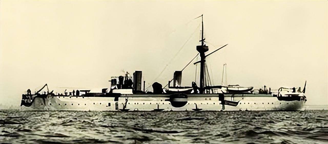 济远号巡洋舰改装图片