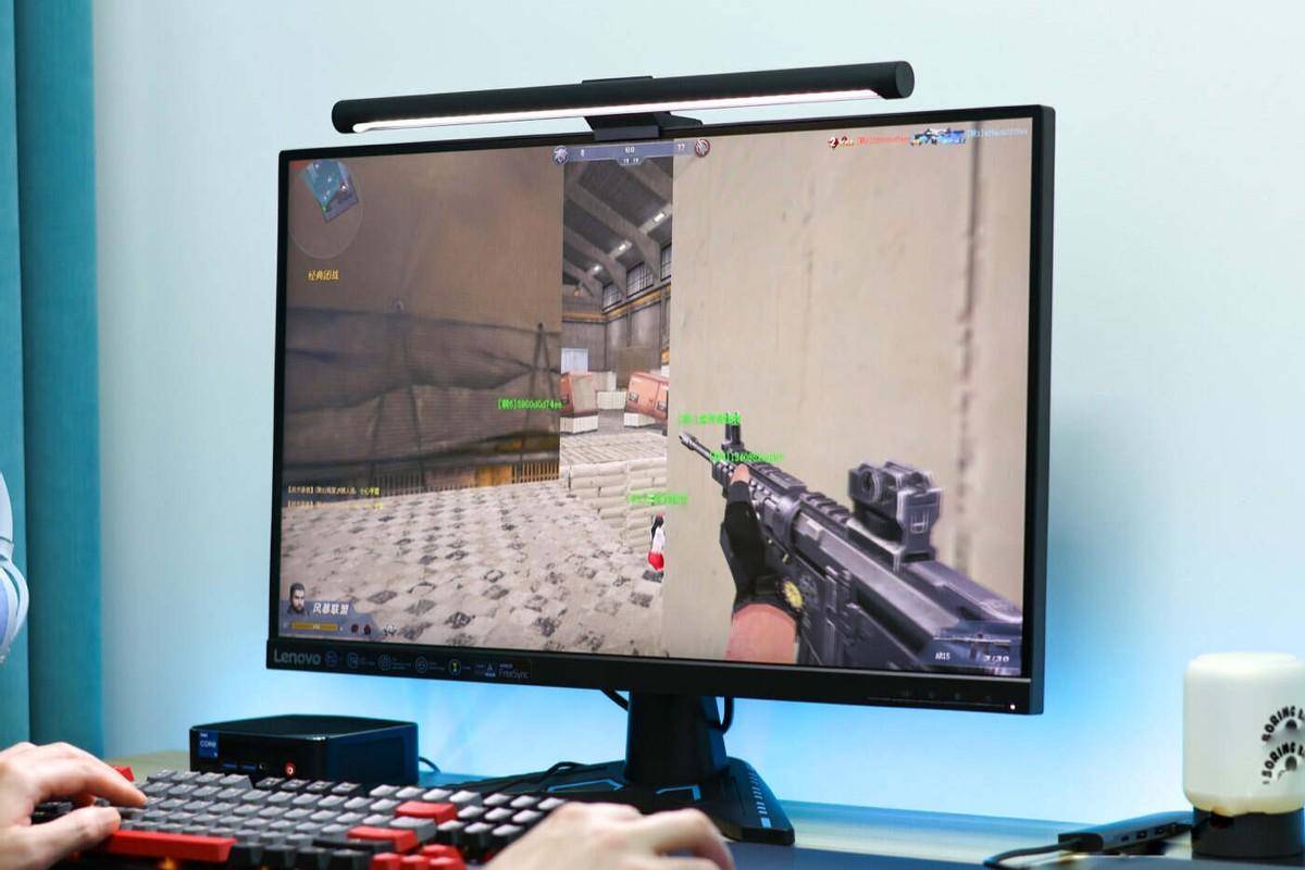 27英寸大屏幕+144Hz高刷,这款联想显示器绝对是游戏党的福音
