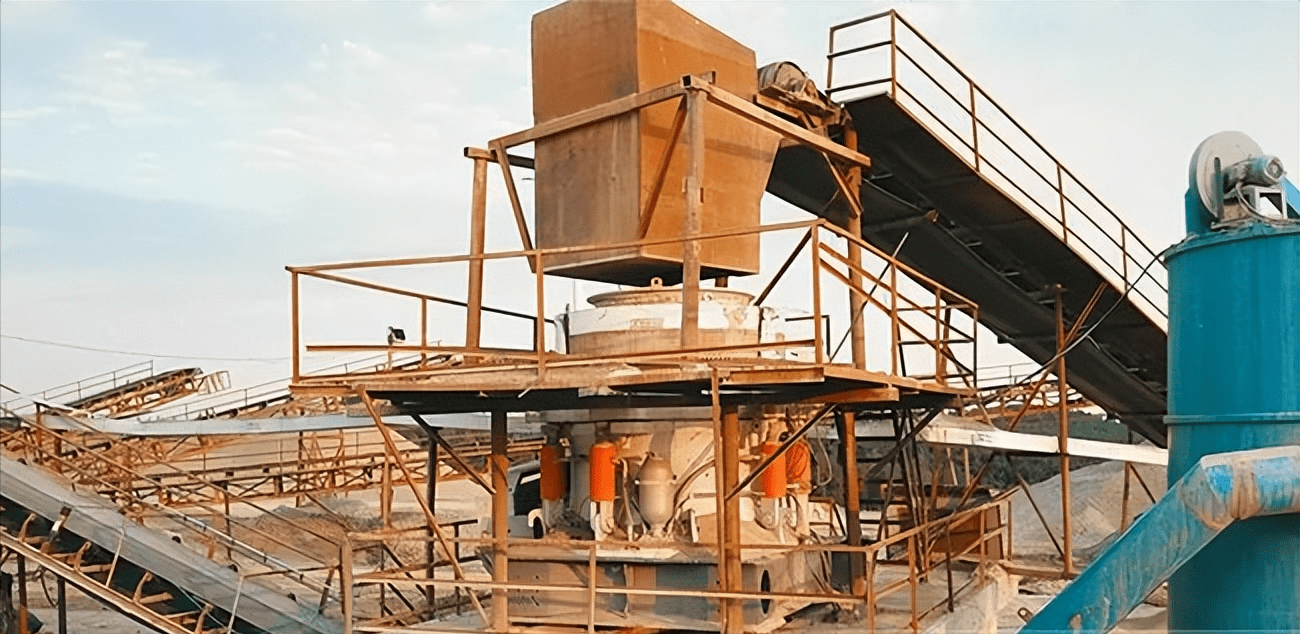 辽宁产能350吨/时玄武岩破碎制砂生产线介绍_加工_圆锥_破碎机