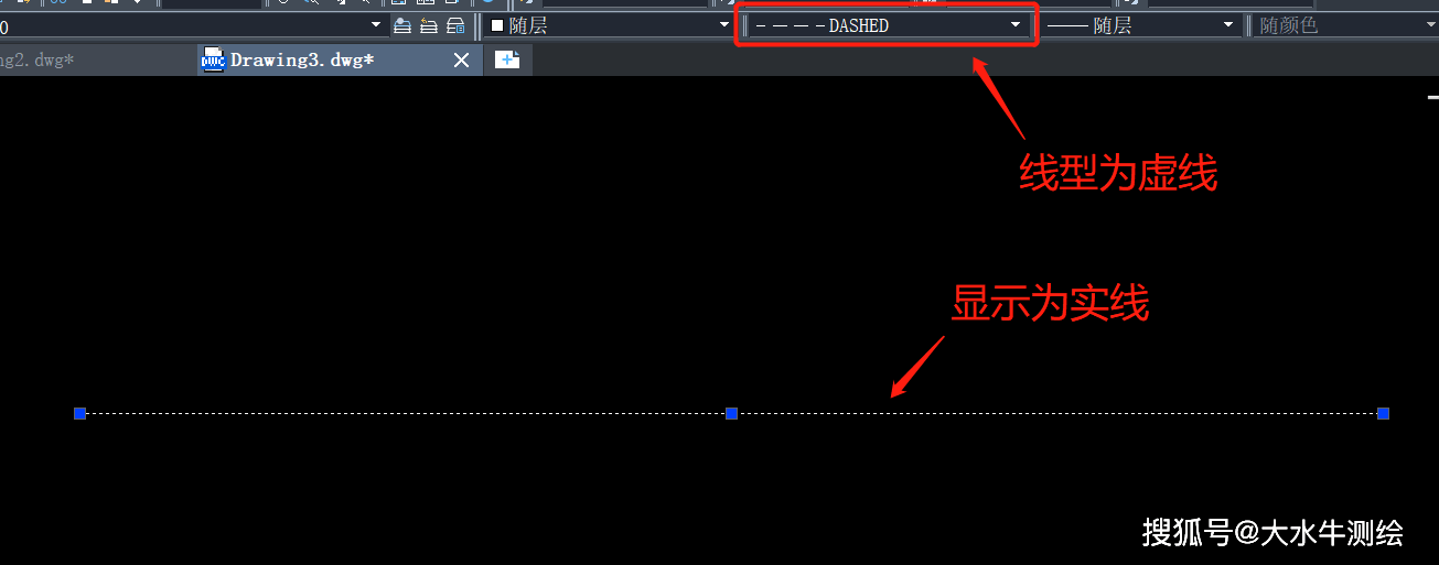 cad2014画虚线图片