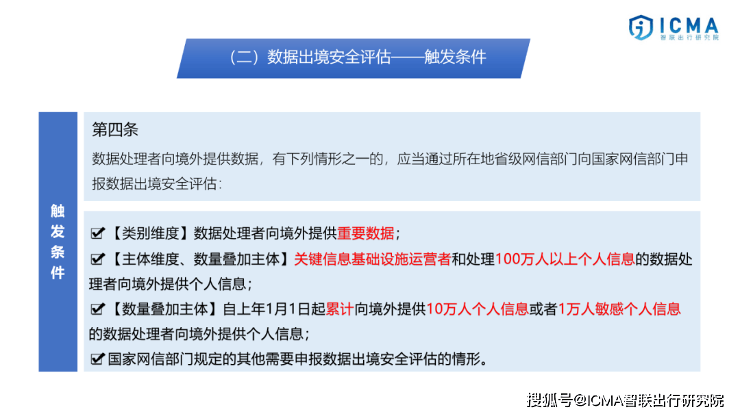 圖解|《數據出境安全評估辦法》_搜狐汽車_搜狐網