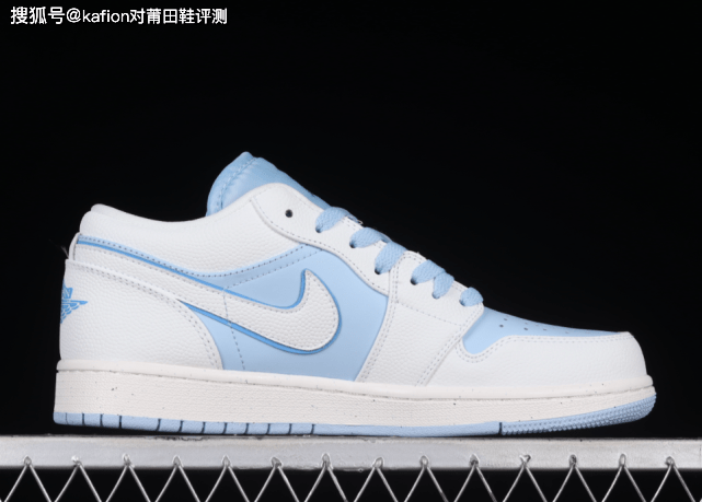 air jordan 1 low aj1 乔1冰蓝 低帮文化休闲运动板鞋_白色_配置_蓝色