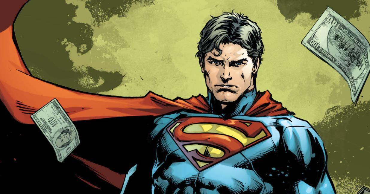 DC超人黑化图片