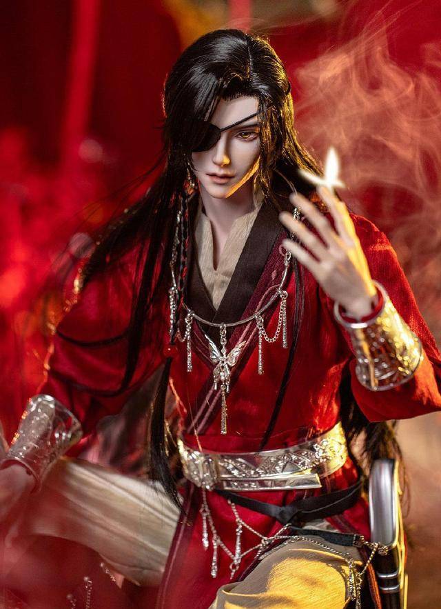 天官赐福,灰灰太太发图庆贺花城生日,谢怜换新衣,可以当壁纸了_贺图