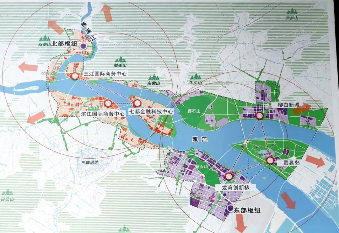 重磅！温州瓯江新城具体位置公布，这些区域将大发展…_城市_规划_建设