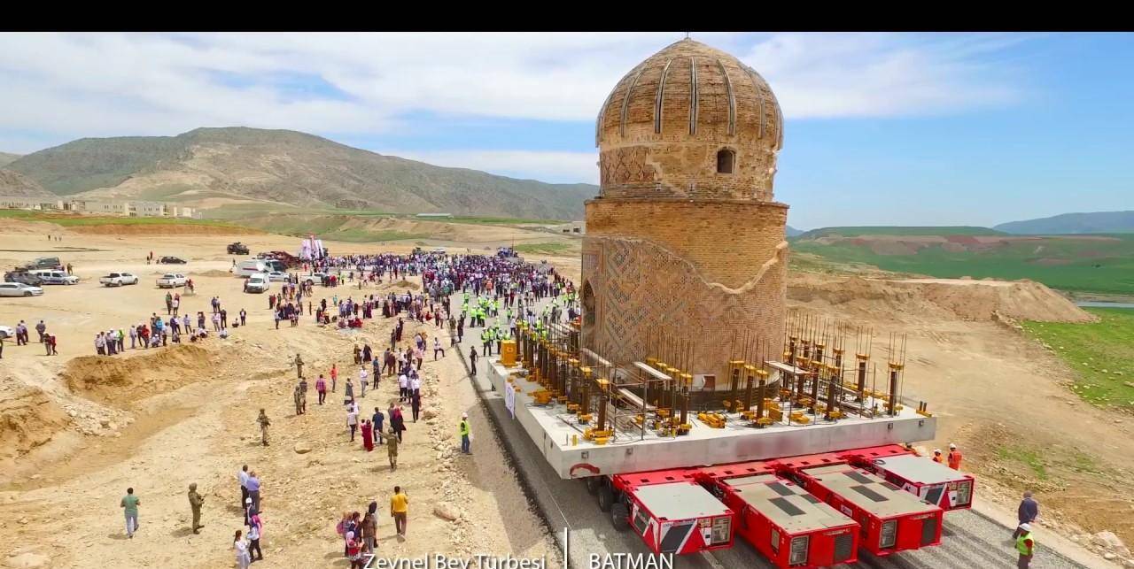 「土耳其」被河水永久淹没的美索不达米亚古镇-《哈桑