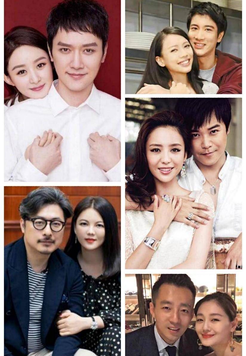 赵丽颖冯绍峰,陈思诚佟丽娅,大s汪小菲,李湘王岳伦,李靓蕾王力宏,官宣