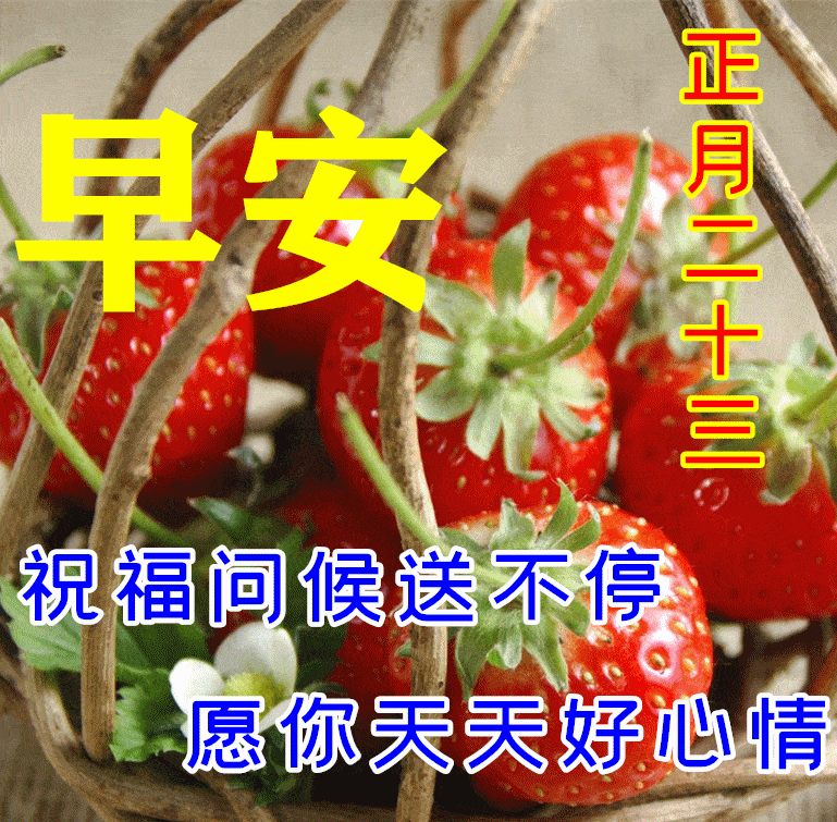 2023年2月13日正月廿三漂亮的早上好问候祝福图片 周一最新早安问候