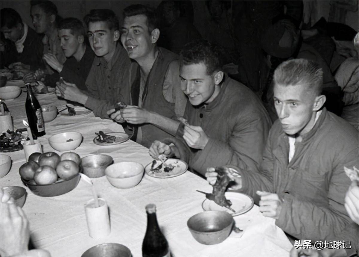 二战美军伙食有多好?可乐来洗手,午餐肉吃到吐,想不赢都难!