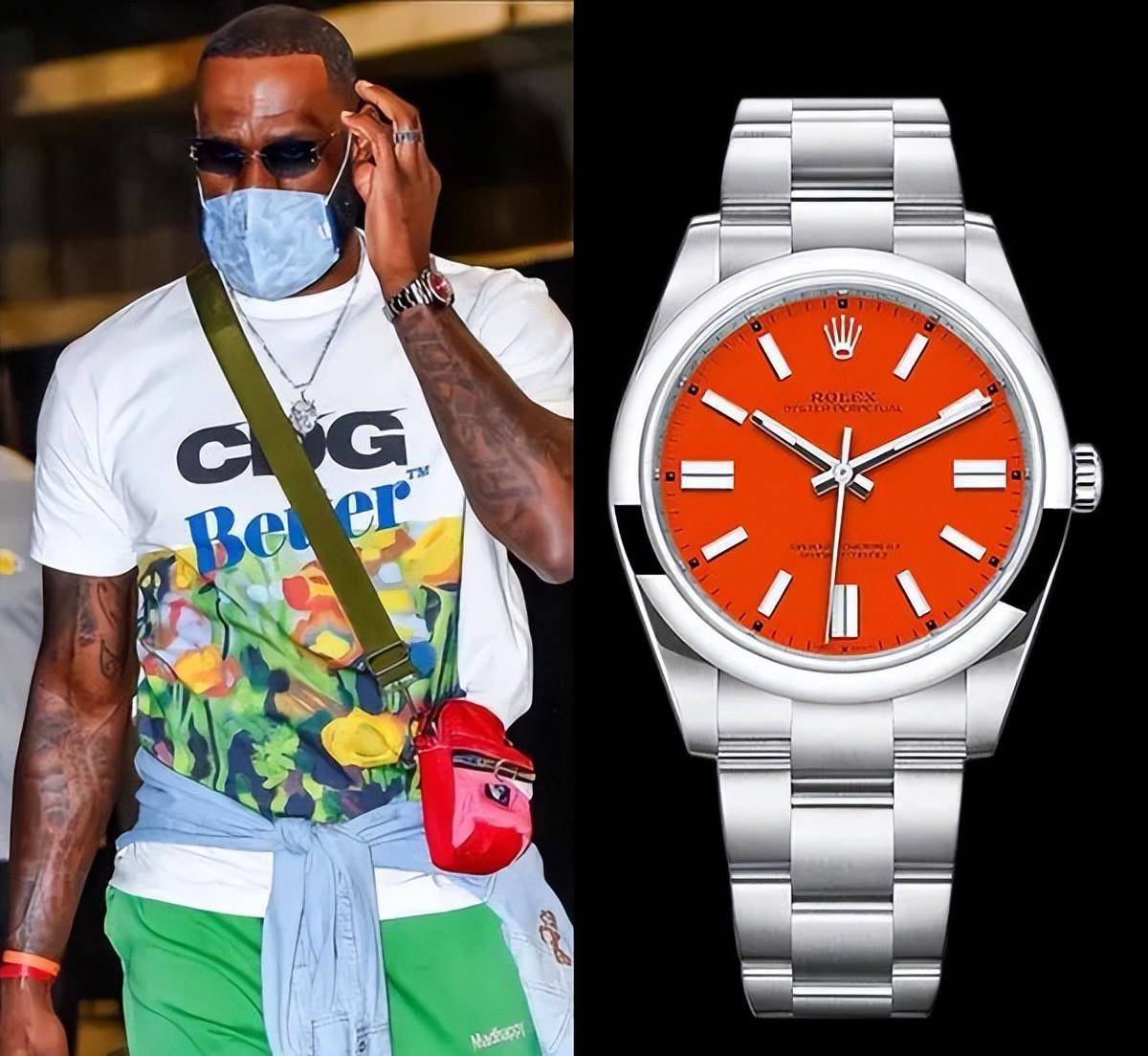 祝贺"詹姆斯"成为 nba 历史得分王,nba球星詹姆斯都戴什么表_型号