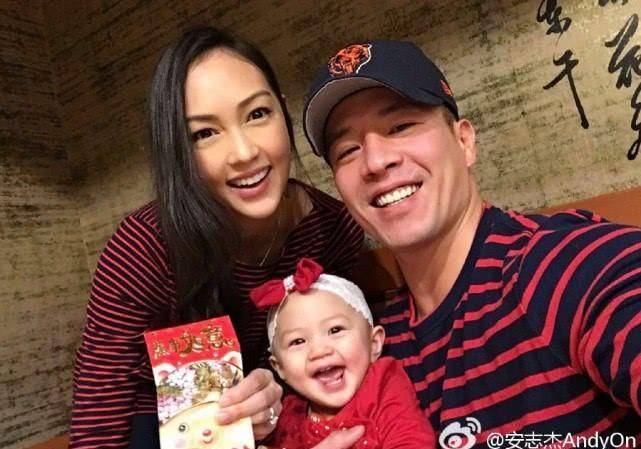 他身形硬朗,娶小11岁美模生一对儿女,今41岁成人生赢家_安志杰_杰西卡