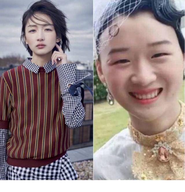 周冬雨替身和本尊站一起真假分不清楚?_照片_直播_明星