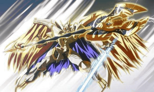 数码宝贝:奥米加圣剑,王龙见是数码界的两大神兵,但是只有它是全方位