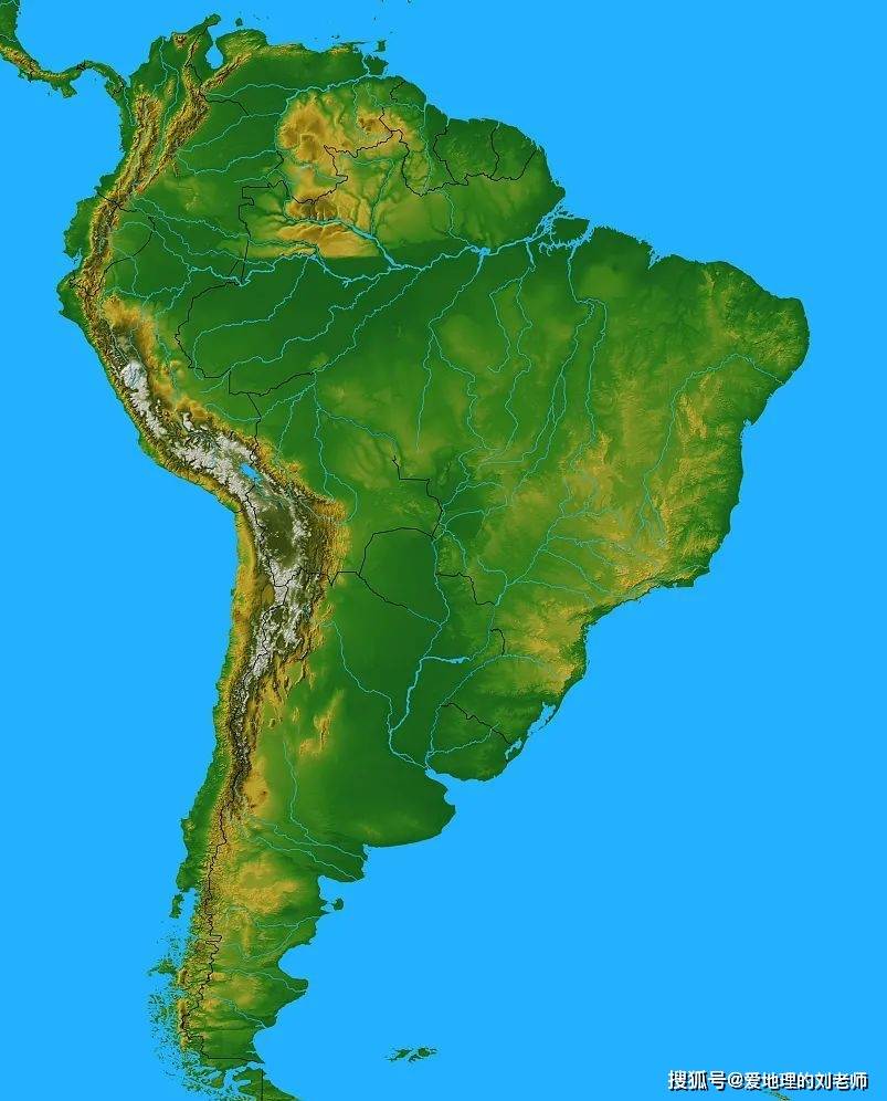 各国各个大洲之间的分界,世界各大洲高清地形图_海峡_面积_欧洲