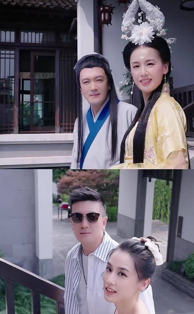 黄圣依杨子重现天仙配中造型,黄圣依没变,杨子发胖被指像老奶奶_自律